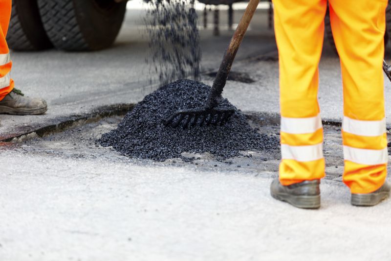 Asphalt Pothole Filling in Orange County, CA